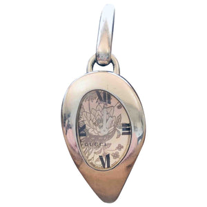 Gucci horsebit silver steel watch