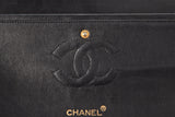 Vintage Pre-owned Chanel Lizardskin Leather Double Flap Bag