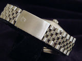 Pre Owned Mens Rolex Stainless Steel Datejust White MOP Diamond 16030