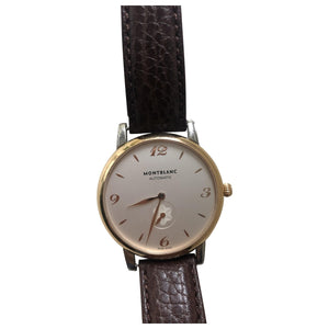 Montblanc star gold gold and steel watch