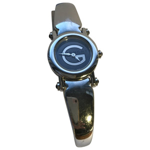 Givenchy silver steel watch