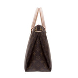 Louis Vuitton M40466 Dahlia Monogram Canvas Pallas Handbag with Shoulder Strap