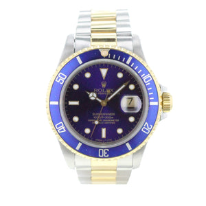 Rolex submariner khaki gold and steel watch
