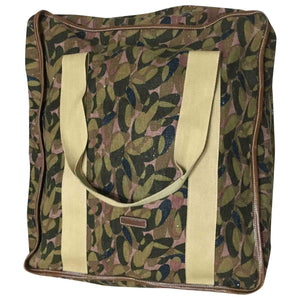 Marni green cotton travel bag