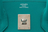 Pre-Owned Hermès Bleu Paon Epsom Birkin 35