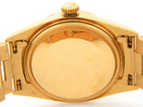 Pre Owned Mens Rolex Yellow Gold Datejust with a Blue Dial 1601