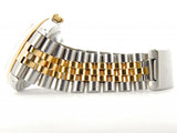 Pre Owned Mens Rolex Two-Tone Datejust with a Gold Tapestry Dial 16013