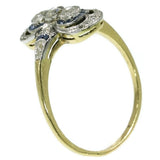 Elegant Art Deco diamond engagement ring