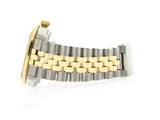 Pre Owned Mens Rolex Two-Tone Diamond Datejust with a Blue Dial 16013