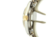 Pre Owned Mens Rolex Two-Tone Datejust with a Gold Roman Dial 16013