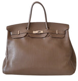 Hermès Hermès Birkin 40 Taurillon Clémence étoupe