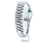 Pre Owned Mens Rolex Stainless Steel Datejust with a Black Diamond Dial 1601