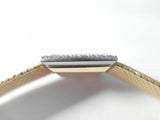 Vacheron Constantin 18 k diamond bezel PAPERS  ref 7147 vintage 1974 dress watch