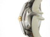 Pre Owned Mens Rolex Two-Tone Datejust with a Silver Dial 16013
