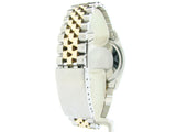 Pre Owned Mens Rolex Two-Tone Datejust with a Gold Tapestry Dial 16013