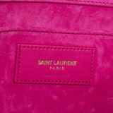 YSL / Saint Laurent 311213 Fuchsia Leather Classic Y Clutch
