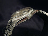 Pre Owned Mens Rolex Stainless Steel Datejust with a Silver Dial 1603