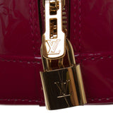 Louis Vuitton M91771 Monogram Vernis Indian Rose Alma BB Handbag