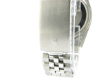 Pre Owned Mens Rolex Stainless Steel Datejust Pave Diamond 16030