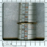 Romantic Victorian gold wedding band