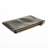 Prada Black Saffiano Leather Clutch
