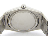 PRE OWNED MENS ROLEX STAINLESS STEEL OYSTERDATE WITH A SILVER DIAL 6694