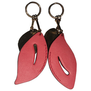 Marni red metal earrings