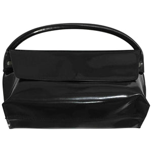 Marni black patent leather handbag