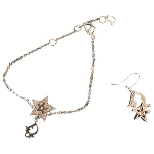 Dior dior oblique silver metal bracelets