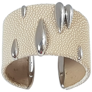 De Grisogono beige white gold bracelets