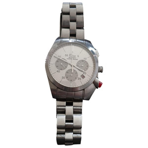 Dior chiffre rouge silver steel watch