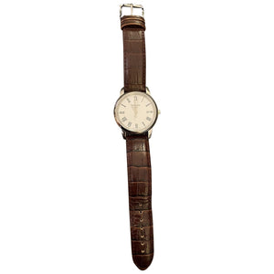 Tissot brown steel watch