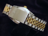 Pre Owned Mens Rolex Two-Tone Datejust with a Gold Tiffany & Co. Dial 16013