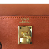 Hermès Hermès Kelly 20 Swift Orange