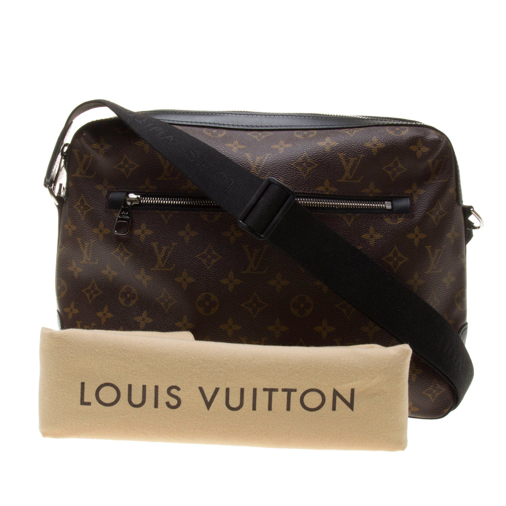 Louis Vuitton Monogram Macassar Canvas Torres Messenger Bag