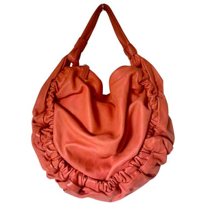 Marni orange leather handbag