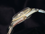 Pre Owned Mens Rolex Two-Tone Datejust with a Silver Dial 16013