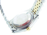 Pre Owned Mens Rolex Two-Tone Datejust with a Gold Champagne Dial 16013
