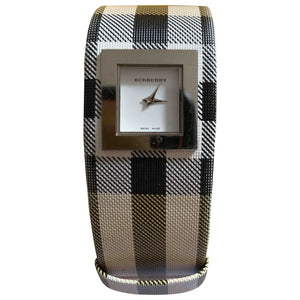 Burberry multicolour steel watch