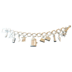 Burberry silver steel watch