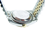 Pre Owned Mens Rolex Two-Tone Datejust with a Silver Dial 16233