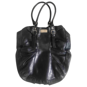 Marni black leather handbag