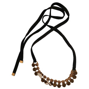 Marni gold crystal necklaces