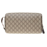 Gucci 211125 Beige/Ebony GG Supreme Canvas Toiletry Case