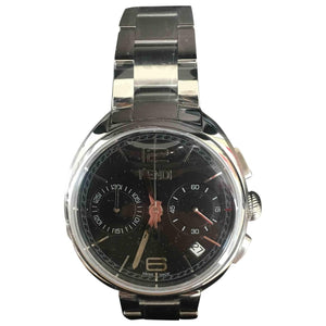 Fendi silver steel watch