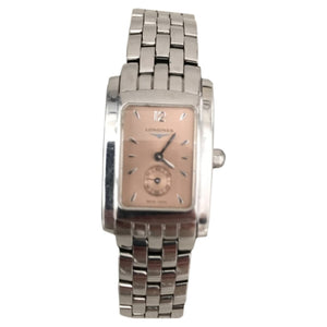 Longines dolce vita silver steel watch