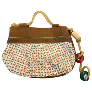 Marni brown cloth handbag