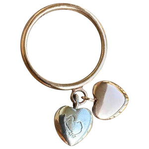 Dodo Pomellato metallic pink gold rings