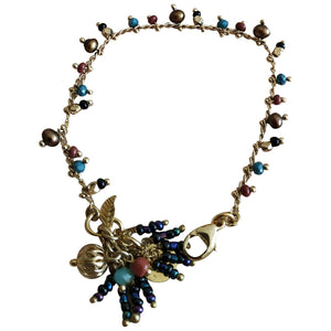 Gas multicolour gold plated bracelets