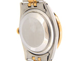 Pre Owned Mens Rolex Two-Tone Diamond Datejust with a Blue Dial 16233